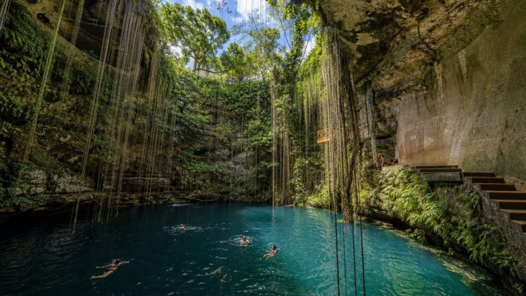 Cenote Ik Kil From Cancun Guide