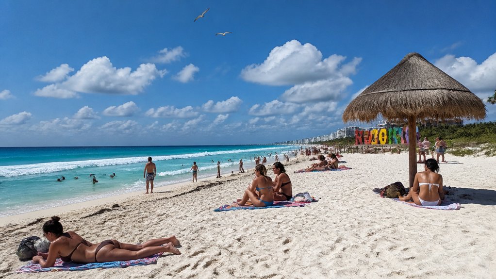 free sandy playa delfines spot
