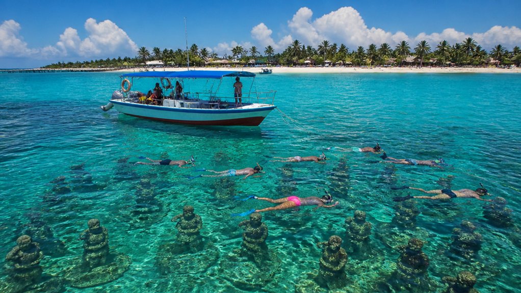 half day isla mujeres snorkeling