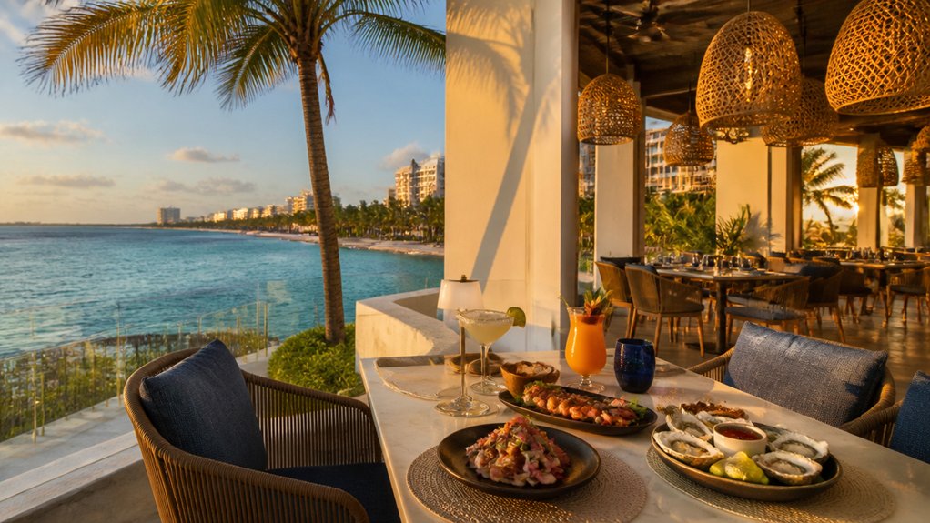 hotel zone beachfront dining guide