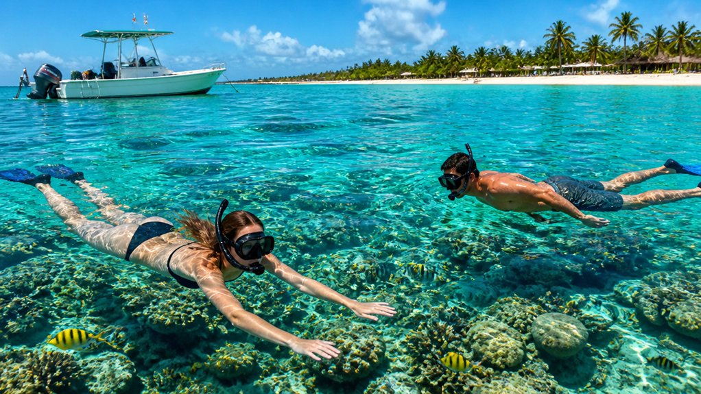 laid back puerto morelos snorkeling