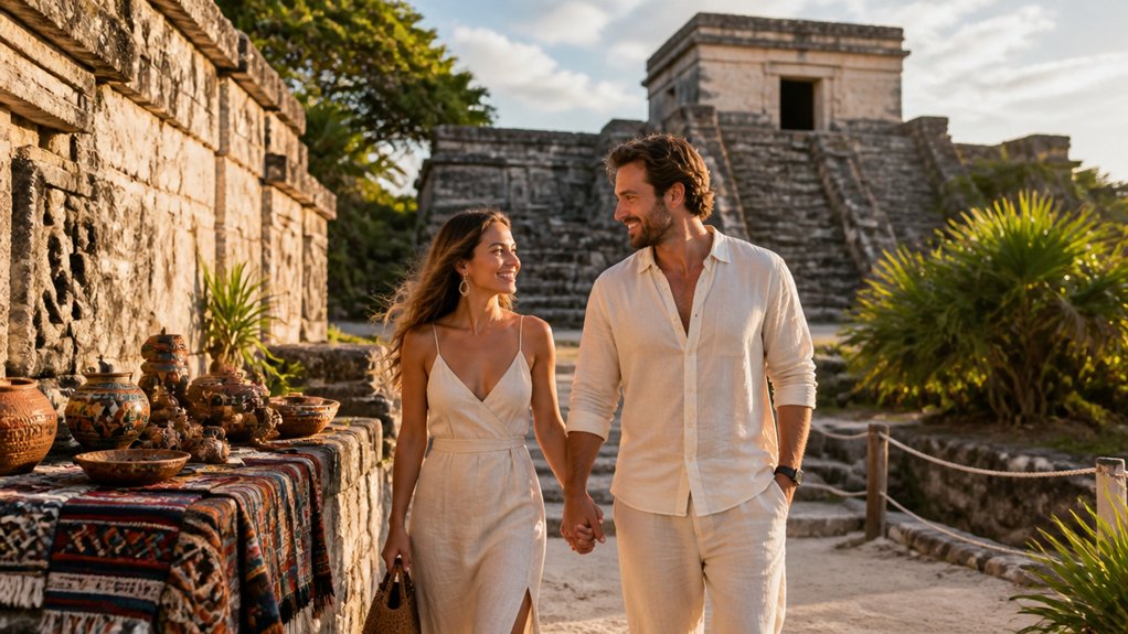 mayan rituals ruins cenote swim