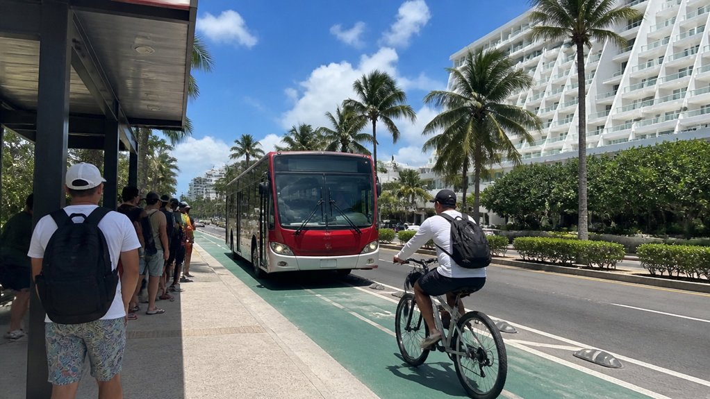 How to Get Around Cancun Without a Car