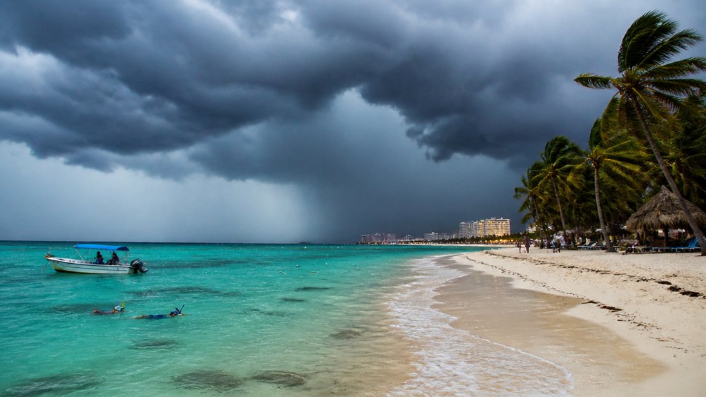 summer rains storms wildlife