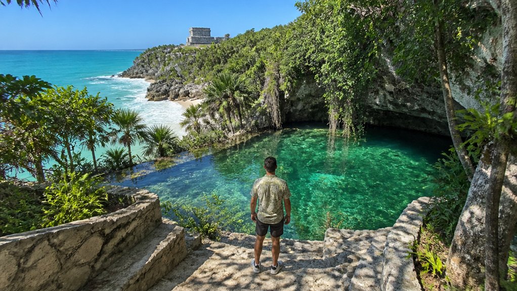 tulum ruins and cenotes