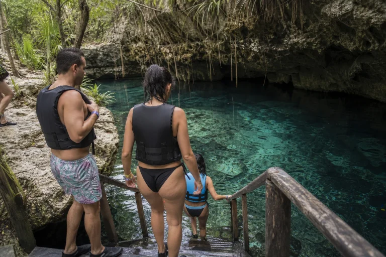 Cancun Cenote Tour With Hotel Pickup